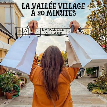 Calme Absolu, Terrasse Et Parking Entre Paris Et Disney Vaires-sur-Marne Buitenkant foto