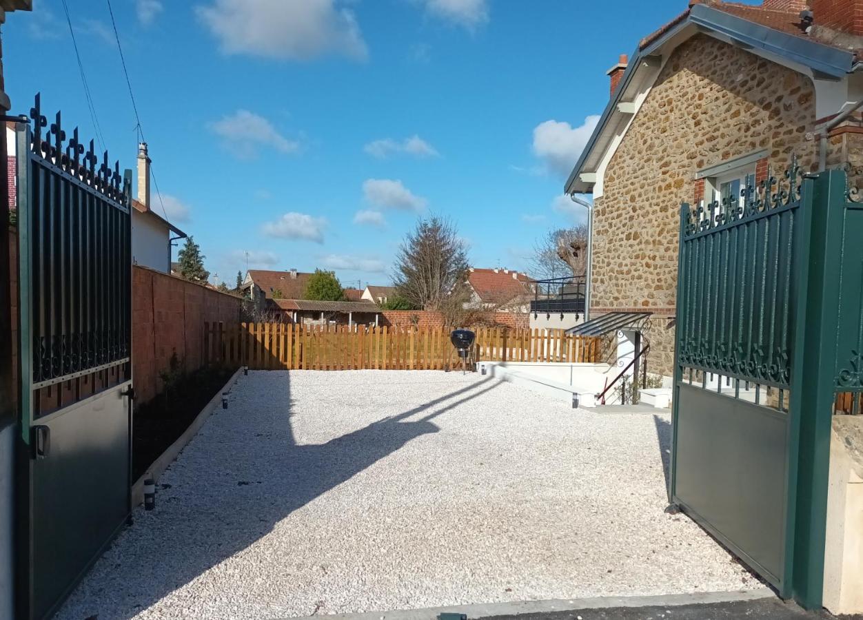 Calme Absolu, Terrasse Et Parking Entre Paris Et Disney Vaires-sur-Marne Buitenkant foto